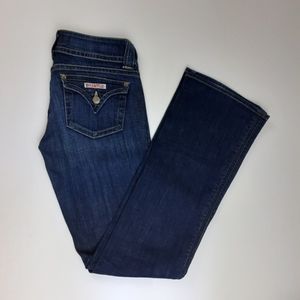 Hudson Low Rise Flared Leg Denim Jeans 26